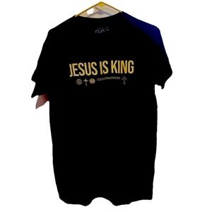 Men's NWT Jesus Is King Short Sleeve Tshirt Small